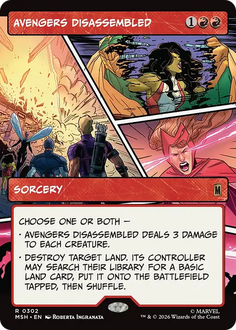 Avengers Disassembled - Marvel Super Heroes