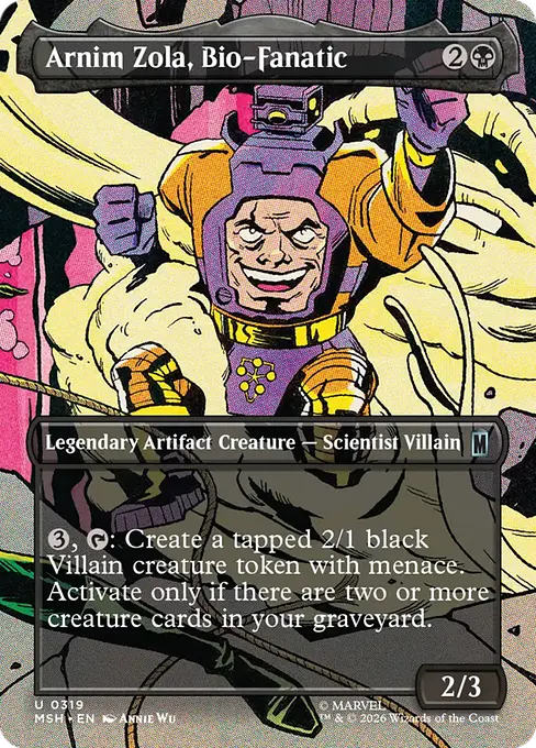 Arnim Zola, Bio-Fanatic - Marvel Super Heroes