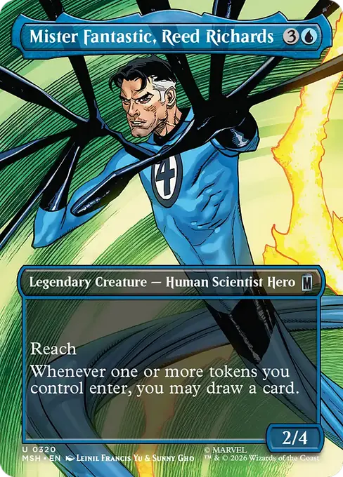Mister Fantastic, Reed Richards - Marvel Super Heroes