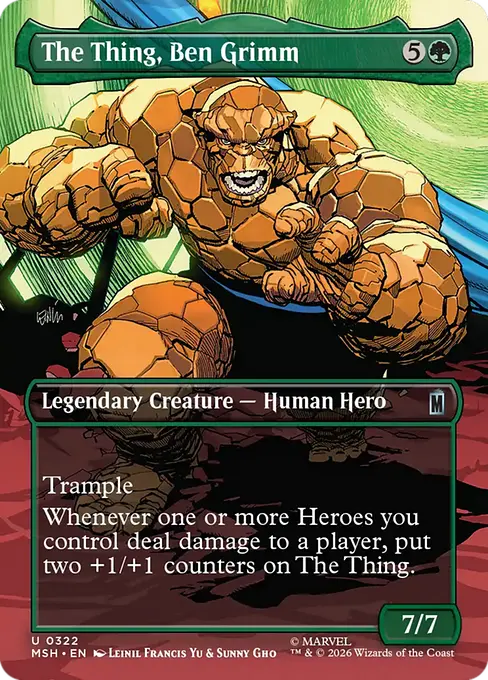 The Thing, Ben Grimm - Marvel Super Heroes