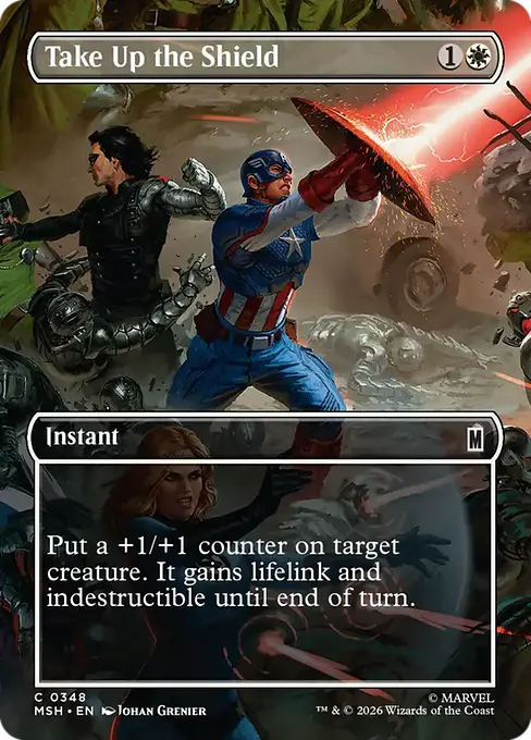 Take Up the Shield - Marvel Super Heroes