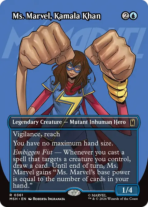 Ms. Marvel, Kamala Khan - Marvel Super Heroes