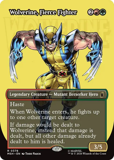 Wolverine, Fierce Fighter - Marvel Super Heroes