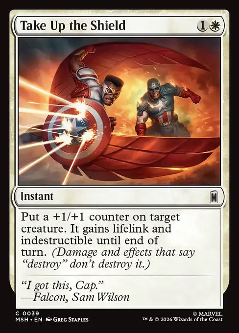 Take Up the Shield - Marvel Super Heroes