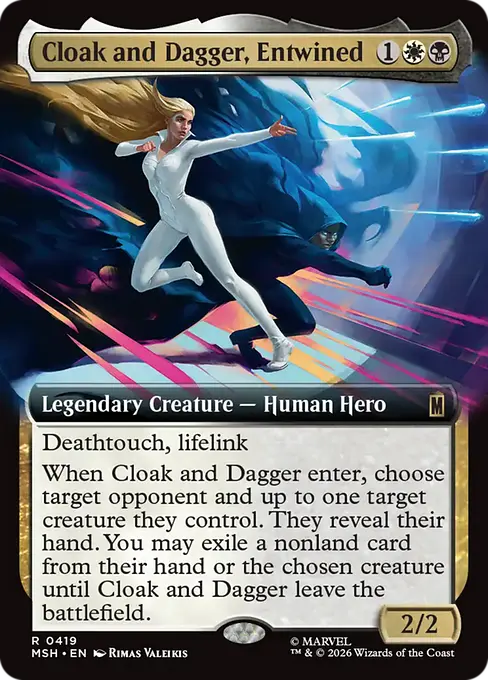Cloak and Dagger, Entwined - Marvel Super Heroes