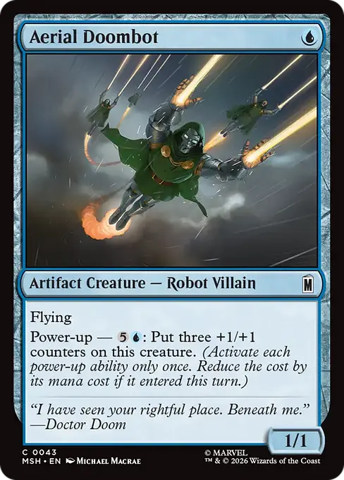 Aerial Doombot - Marvel Super Heroes