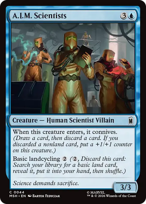 A.I.M. Scientists - Marvel Super Heroes