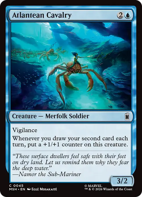 Atlantean Cavalry - Marvel Super Heroes
