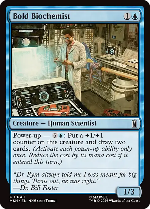 Bold Biochemist - Marvel Super Heroes