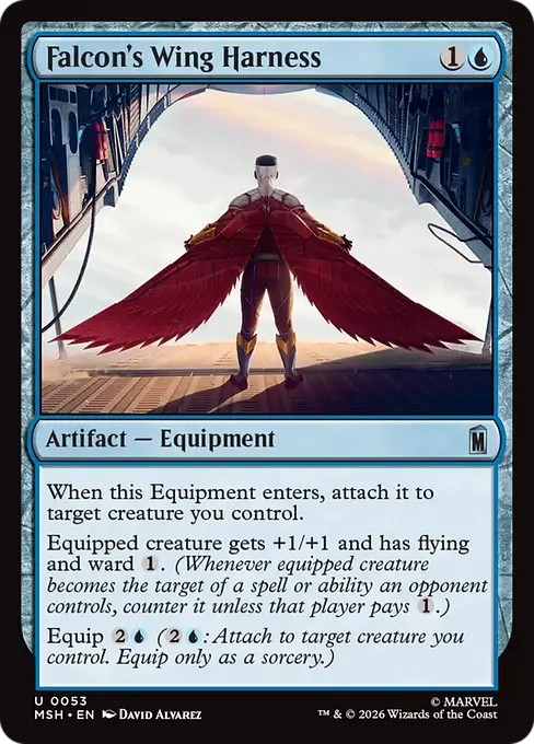Falcon's Wing Harness - Marvel Super Heroes
