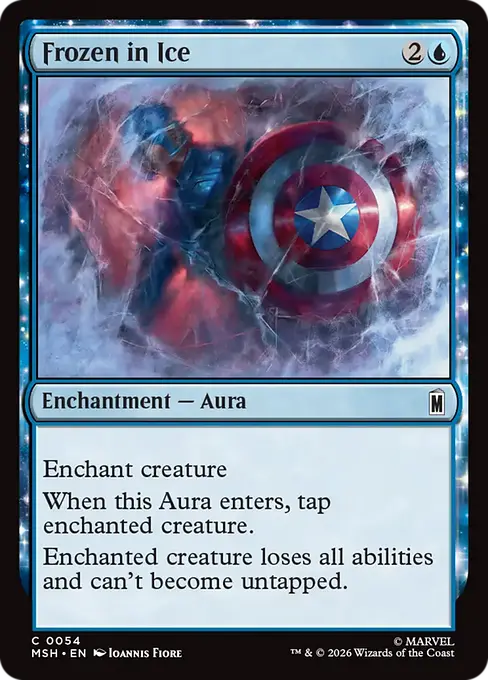 Frozen in Ice - Marvel Super Heroes