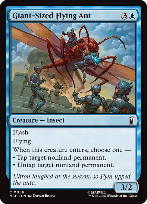 Giant-Sized Flying Ant - Marvel Super Heroes