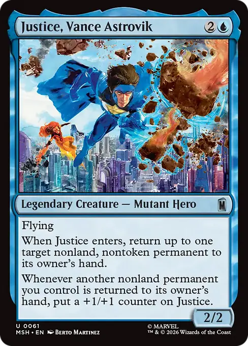 Justice, Vance Astrovik - Marvel Super Heroes