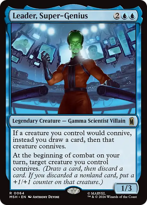 Leader, Super-Genius - Marvel Super Heroes
