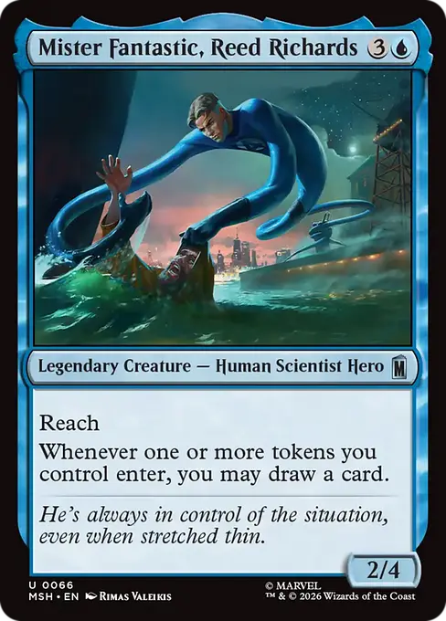 Mister Fantastic, Reed Richards - Marvel Super Heroes