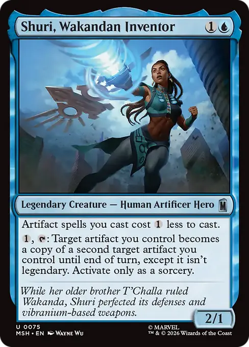 Shuri, Wakandan Inventor - Marvel Super Heroes