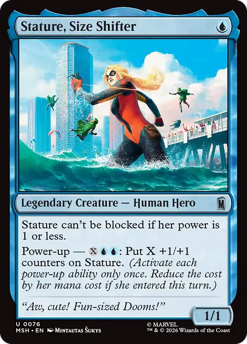Stature, Size Shifter - Marvel Super Heroes
