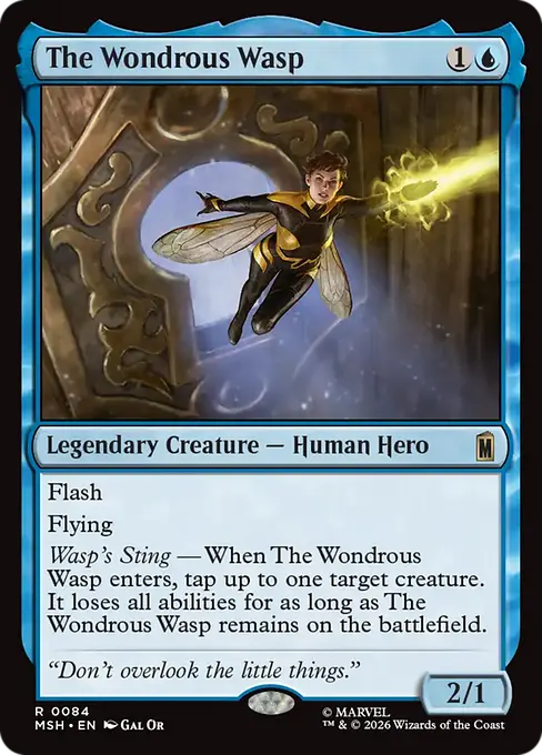 The Wondrous Wasp - Marvel Super Heroes