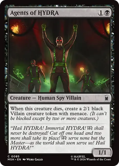 Agents of HYDRA - Marvel Super Heroes