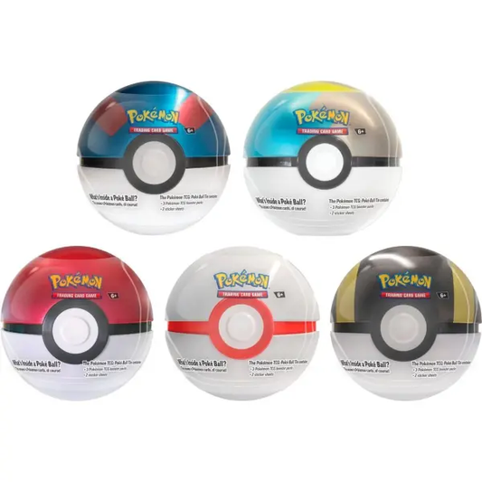 Pokemon TCG - Pokeball Tins Fall 2024 - Set (5 Pokeballs)