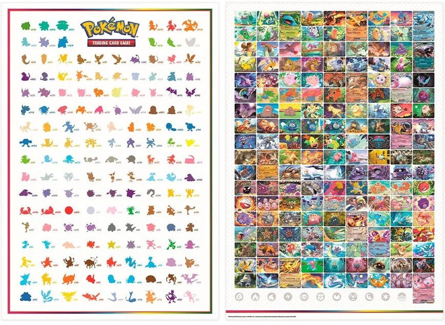 Pokémon TCG: Scarlet & Violet - 151 Poster Collection