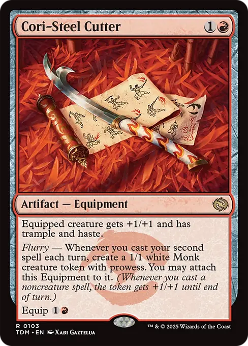 Cori-Steel Cutter - Tarkir: Dragonstorm