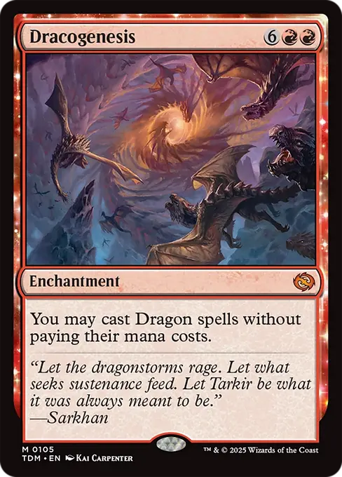 Dracogenesis - Tarkir: Dragonstorm