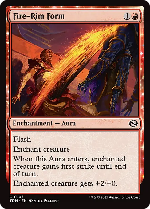 Fire-Rim Form - Tarkir: Dragonstorm