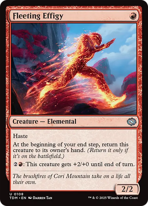 Fleeting Effigy - Tarkir: Dragonstorm