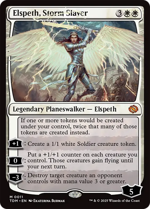Elspeth, Storm Slayer - Tarkir: Dragonstorm