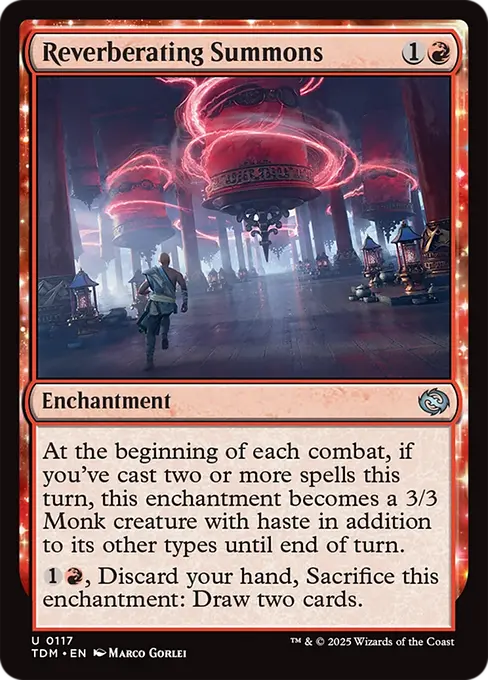 Reverberating Summons - Tarkir: Dragonstorm