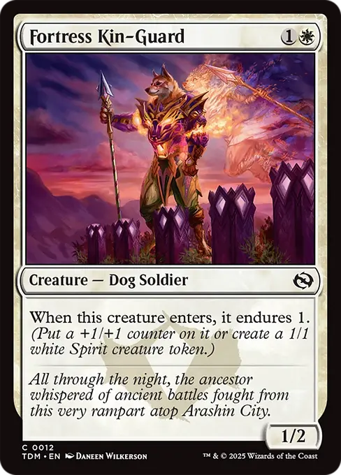 Fortress Kin-Guard - Tarkir: Dragonstorm
