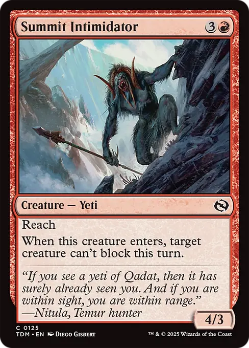 Summit Intimidator - Tarkir: Dragonstorm