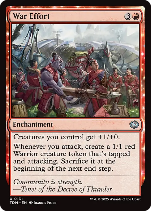 War Effort - Tarkir: Dragonstorm