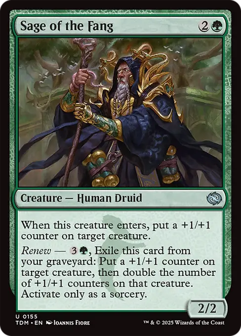 Sage of the Fang - Tarkir: Dragonstorm