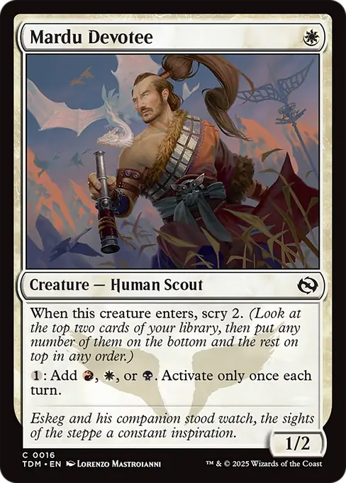 Mardu Devotee - Tarkir: Dragonstorm