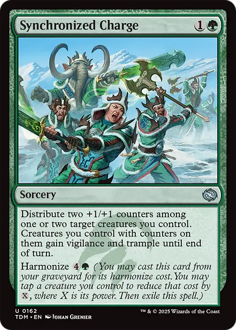 Synchronized Charge - Tarkir: Dragonstorm