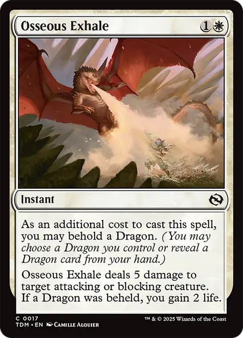 Osseous Exhale - Tarkir: Dragonstorm