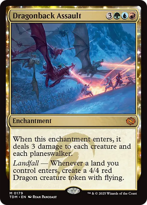 Dragonback Assault - Tarkir: Dragonstorm