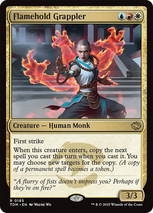 Flamehold Grappler - Tarkir: Dragonstorm