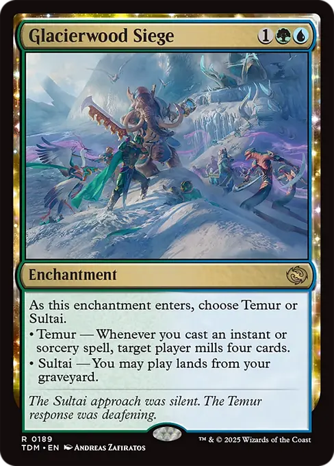 Glacierwood Siege - Tarkir: Dragonstorm