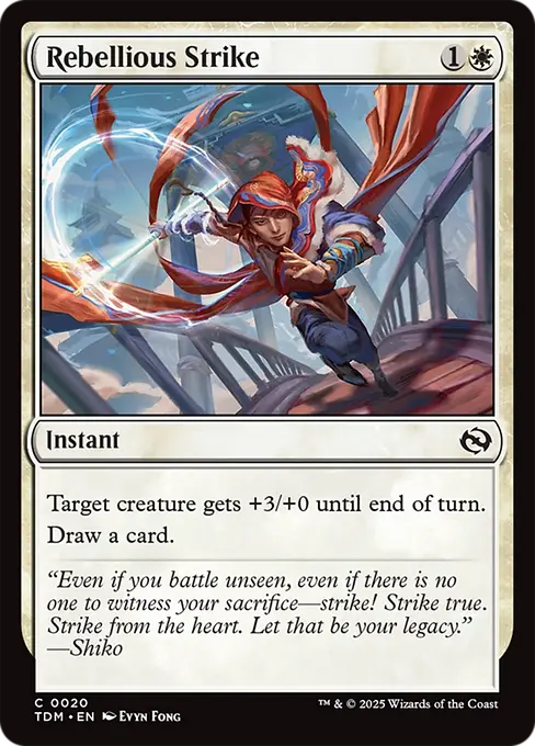 Rebellious Strike - Tarkir: Dragonstorm