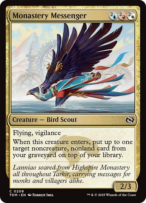 Monastery Messenger - Tarkir: Dragonstorm
