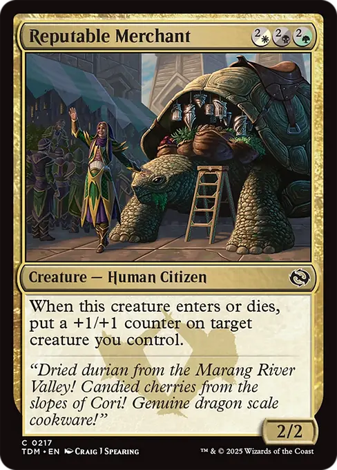 Reputable Merchant - Tarkir: Dragonstorm