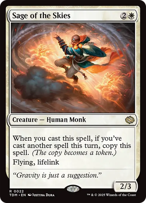 Sage of the Skies - Tarkir: Dragonstorm