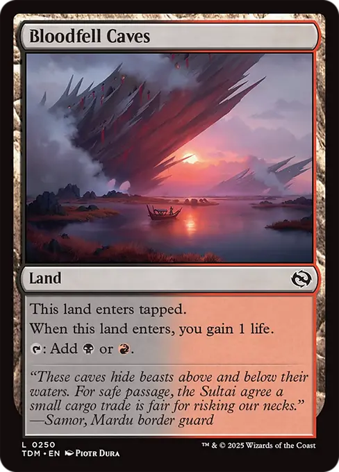 Bloodfell Caves - Tarkir: Dragonstorm