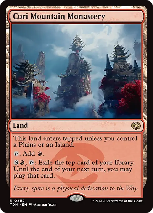 Cori Mountain Monastery - Tarkir: Dragonstorm