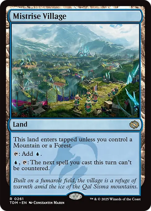 Mistrise Village - Tarkir: Dragonstorm