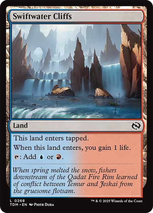 Swiftwater Cliffs - Tarkir: Dragonstorm