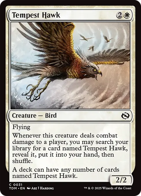 Tempest Hawk - Tarkir: Dragonstorm